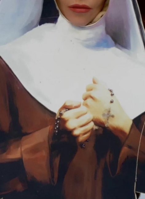 Nonne  aus  dem  Kloster  der  L - kuva