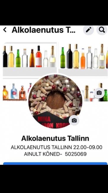 Alkolaenutus  Tallinn - фото
